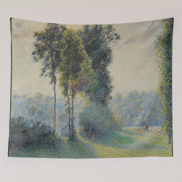 Item preview, Camille Pissaro - Landscape at Saint Charles (near Gisors) Sunset designed and sold by tomorrowsart.