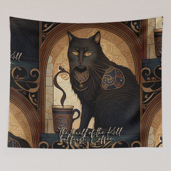 Item preview, Coffee because murder is wrong. designed and sold by The-Dark-Art.