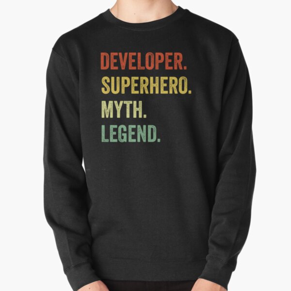 Item preview, developer Dad Shirt, Gift For Husband, developer Gift, Husband developer Myth Legend, Dad Gift For Husband, developer Appreciation Gift designed and sold by Dogs Geeky⭐⭐⭐⭐⭐.