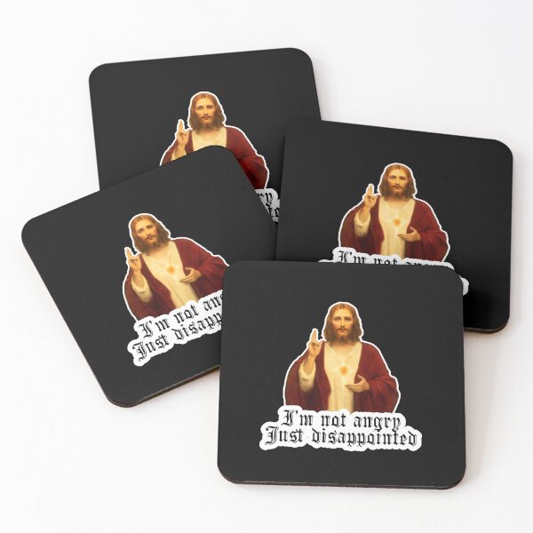 Item preview, Funny Disappointed Jesus Meme Digital Art designed and sold by Gogmagosh.