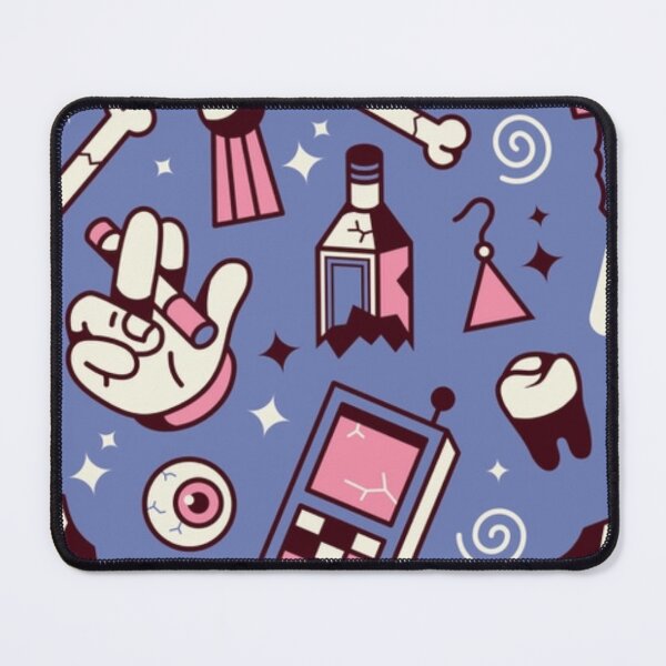 Item preview, Bad habits patterns Design designed and sold by fun-times-store.