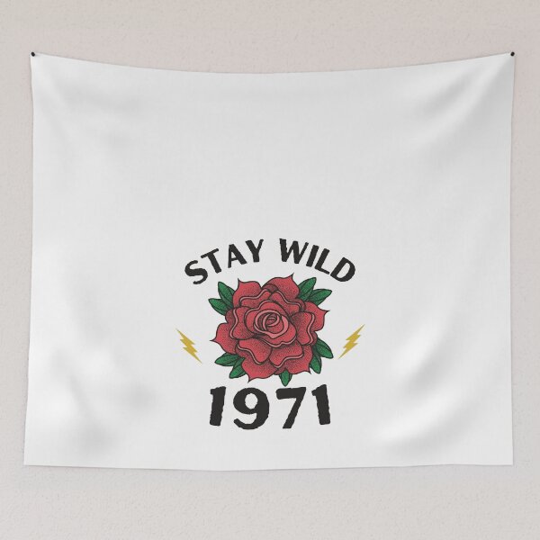 Item preview, 1971  stay wild designed and sold by ZoesAttic.