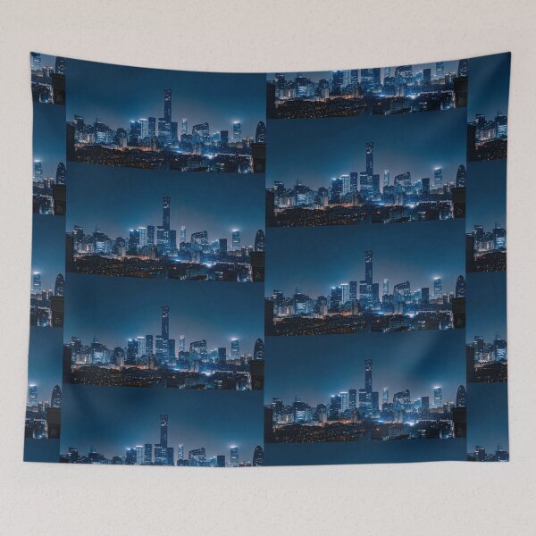 Item preview, Beijing at Night designed and sold by designmetaspace.