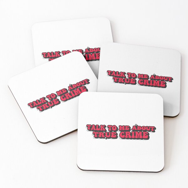 Item preview, TALK TO ME ABOUT TRUE CRIME  designed and sold by TrueCrimeDesign.