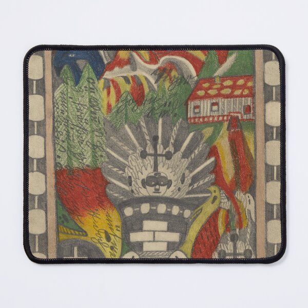 Item preview, Adolf Wölfli Tiger=Fence=Giant=Glacier,=High Alp=Stok, in Northwest=India designed and sold by TeeARTHY.