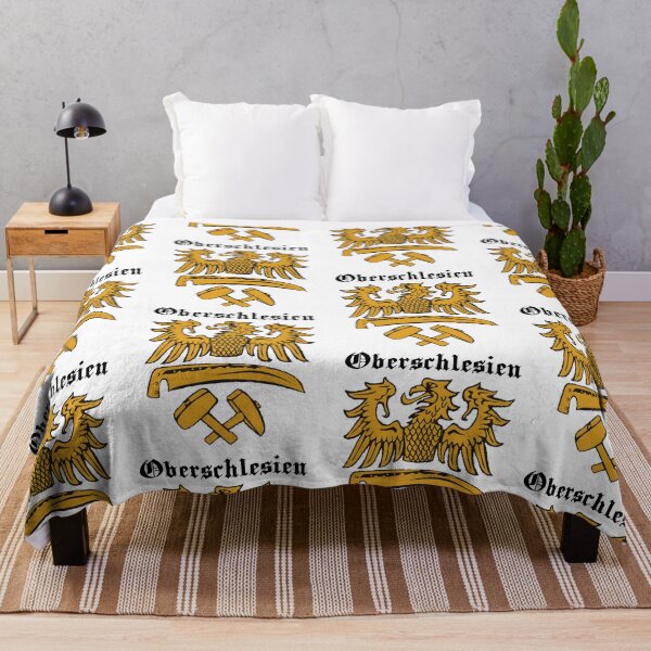 Item preview, Upper Silesia coat of arms with gold lettering 02 designed and sold by MDMDO.