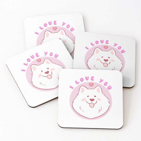 Item preview, Valentine's day gift for dog lovers - a cute I love you for Valentine's day  designed and sold by Yarafantasyart.