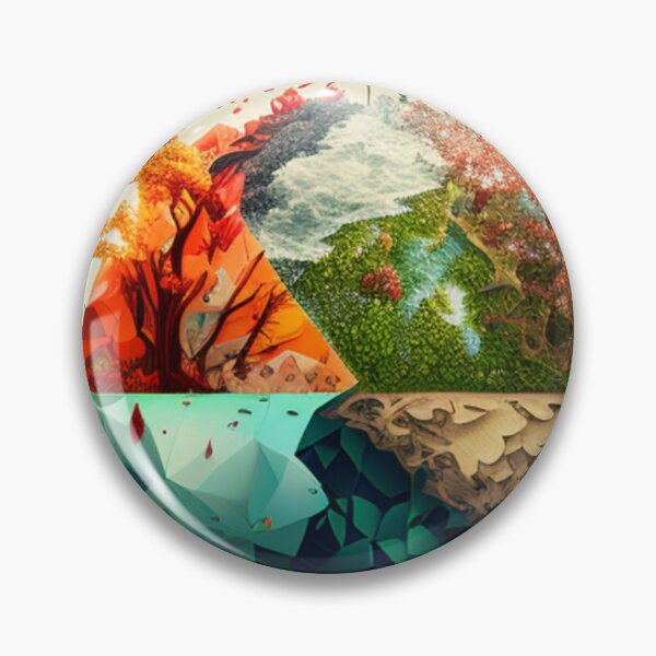 Item preview, Miniature Globe with Clashing Biomes  designed and sold by IllReputes.