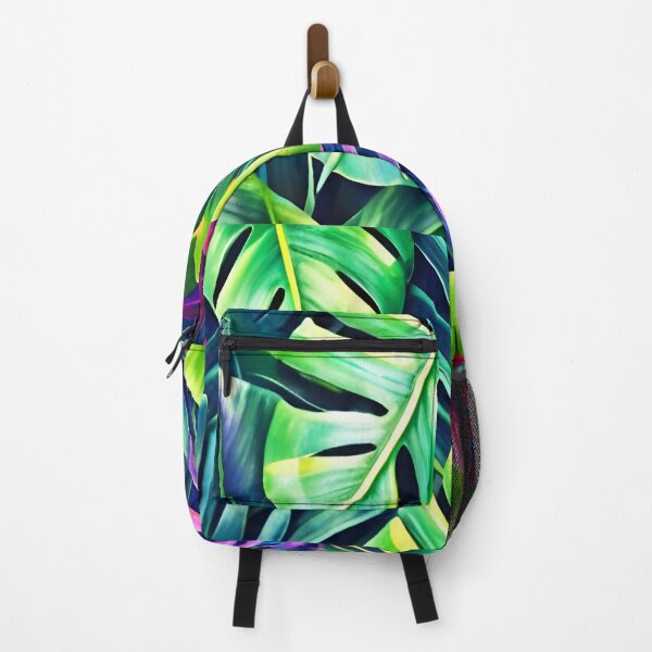 Item preview, Tropical leaves jungle landscape designed and sold by Ascooepics.
