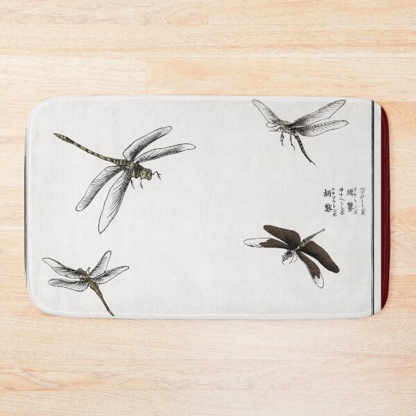 Item preview, Dragonflies illustration from Churui Gafu (1910) by Morimoto Toko designed and sold by StoicMindset.