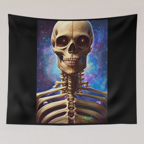 Item preview, Groovy Cosmic Skeleton Vibes 14 designed and sold by Benito Del Ray.
