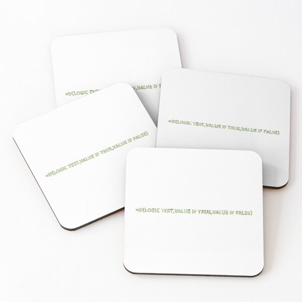 Item preview, IF EXCEL FORMULA  designed and sold by YummyPatterns.