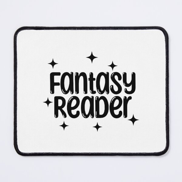 Item preview, Fantasy Reader Black designed and sold by TeakettleBooks.