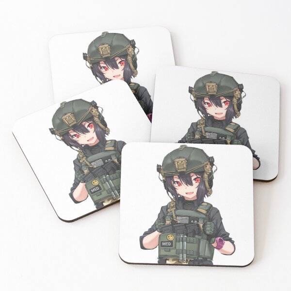 Item preview, Military Anime Girl designed and sold by kittiescuties.