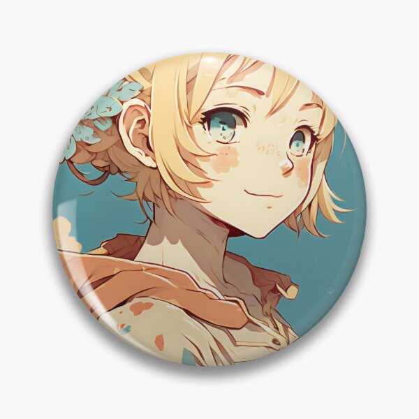 Item preview, Cute blond anime girl designed and sold by Animal-ink.