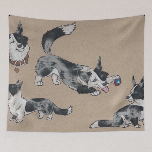 Item preview, Corgi Poses designed and sold by MoonShineCats.