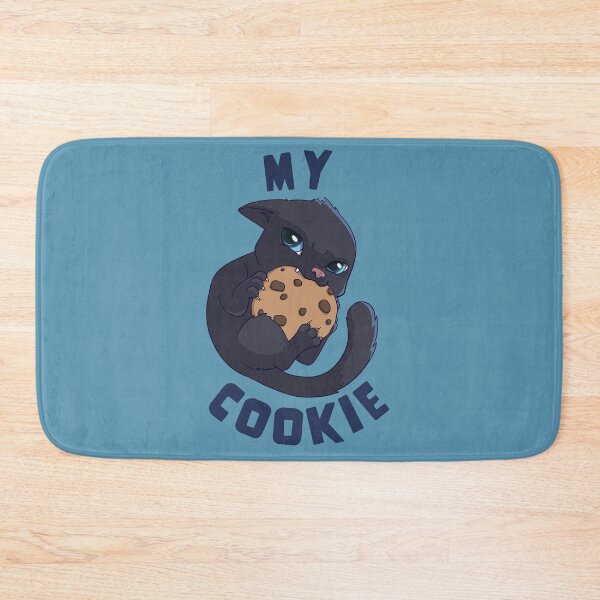 Item preview, My Cookie Angry Kitten in Blue designed and sold by PaperRain.