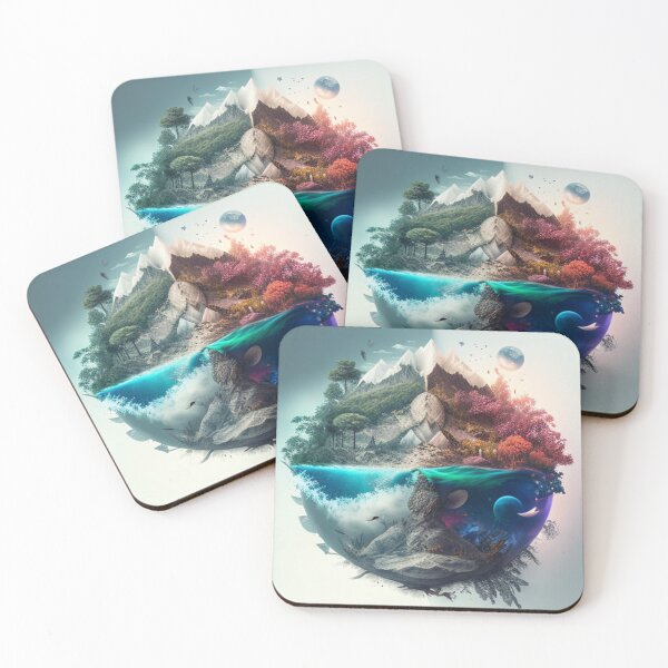 Item preview, Miniature Globe with Clashing Oceans  designed and sold by IllReputes.