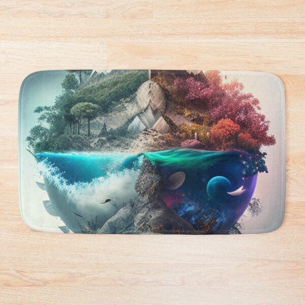 Item preview, Miniature Globe with Clashing Oceans  designed and sold by IllReputes.