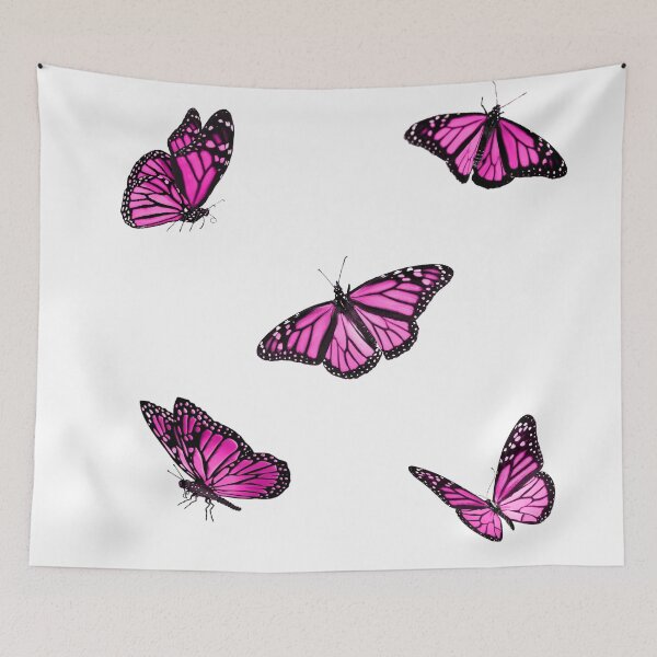 Item preview, Pink Butterflies Sticker Pack designed and sold by casserolestan.