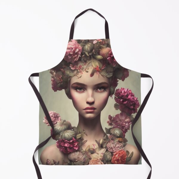 Item preview, Zaira Flowery Girl Portrait  designed and sold by Kamiri.