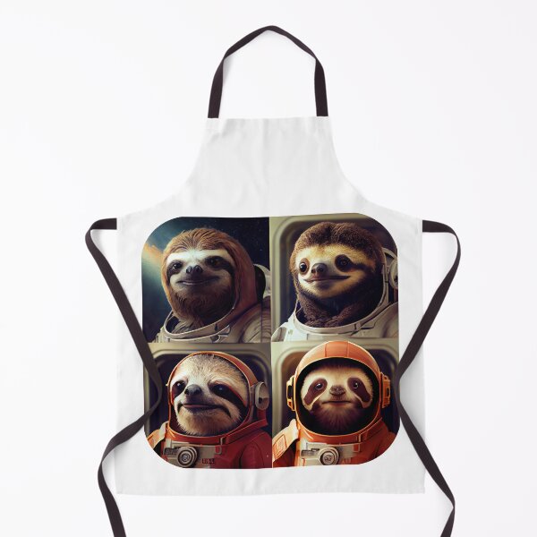Item preview, Funny Sloth Astronauts, Reach for the Stars! designed and sold by MrBeerholder.