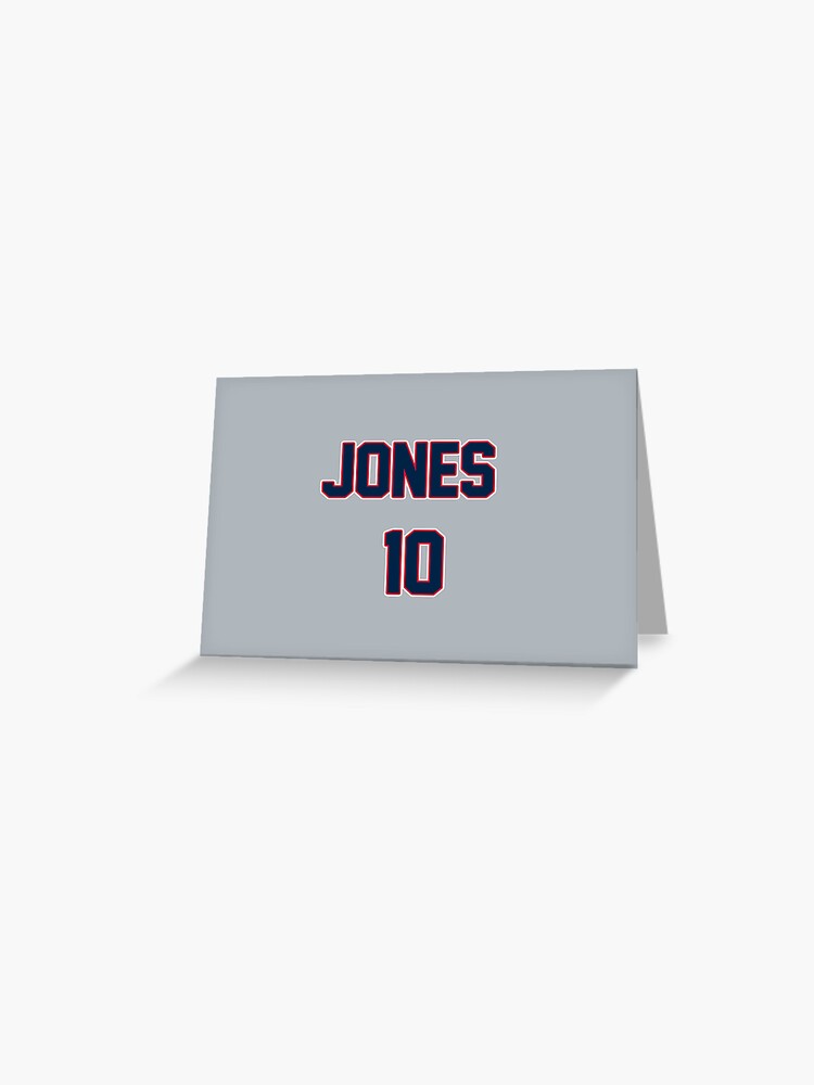 Mac Jones New England Patriots Greeting Card Gift Card 