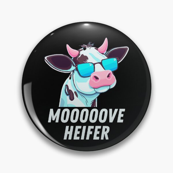 Item preview, Move Heifer Funny Cow designed and sold by TrendTastic.