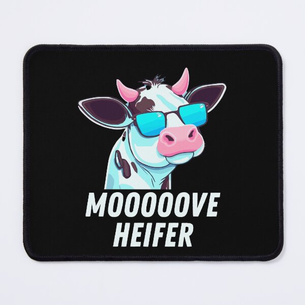 Item preview, Move Heifer Funny Cow designed and sold by TrendTastic.