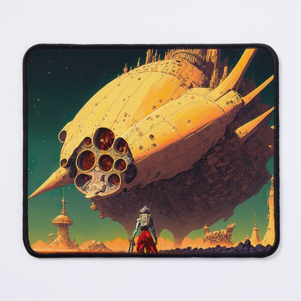Item preview, Spaceship 80s anime vibe designed and sold by Hestilyass.