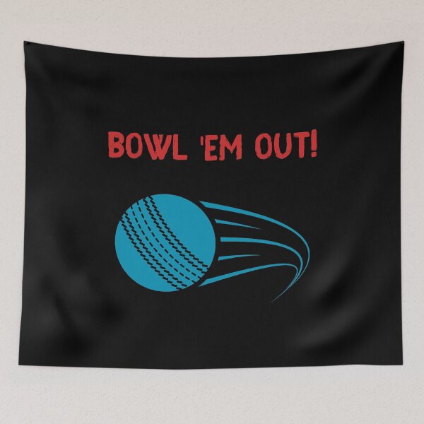 Item preview, Bowl 'em out!, Cricket designed and sold by Moremon.