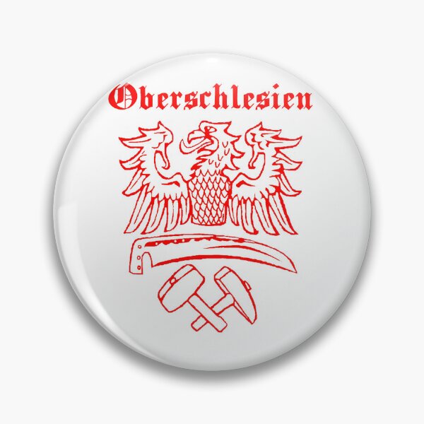 Item preview, Upper Silesia coat of arms with red lettering designed and sold by MDMDO.