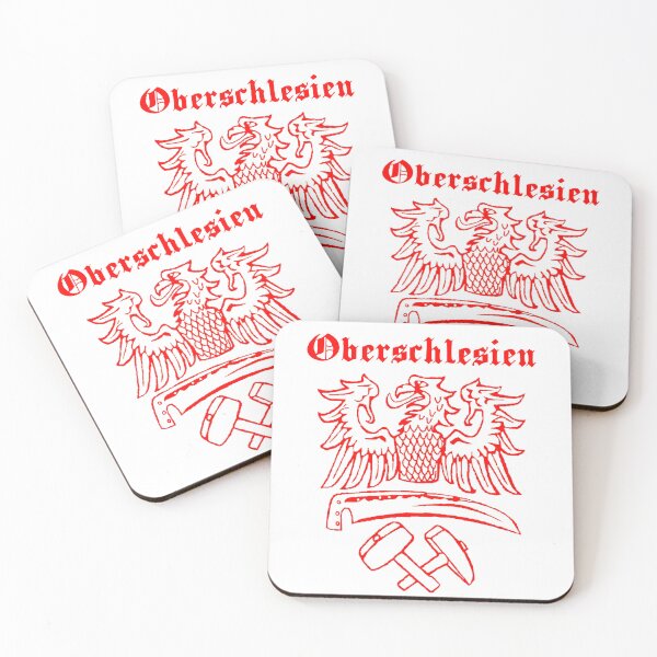 Item preview, Upper Silesia coat of arms with red lettering designed and sold by MDMDO.