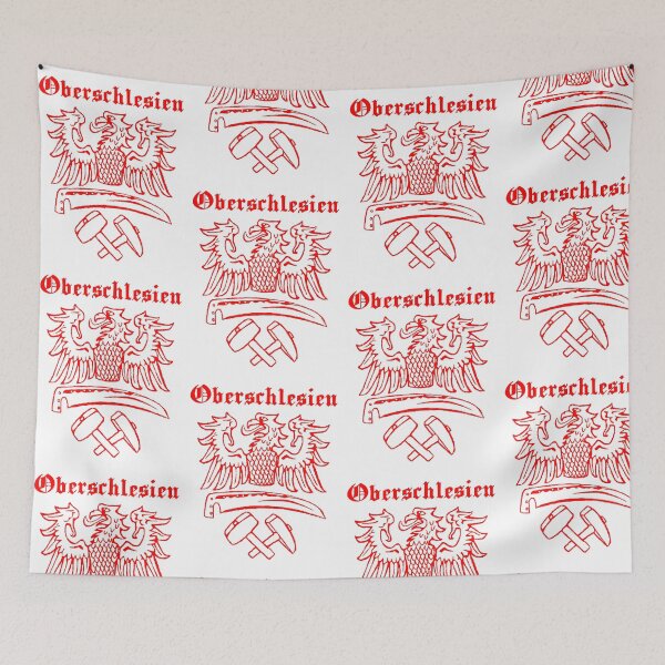 Item preview, Upper Silesia coat of arms with red lettering designed and sold by MDMDO.
