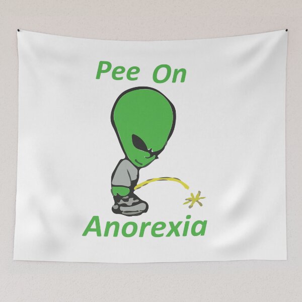 Item preview, Pee On Anorexia designed and sold by Sameart ⭐⭐⭐⭐⭐.