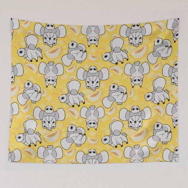 Item preview, Venezuelan poodle moth with Honeydew designed and sold by Mossysplashart.
