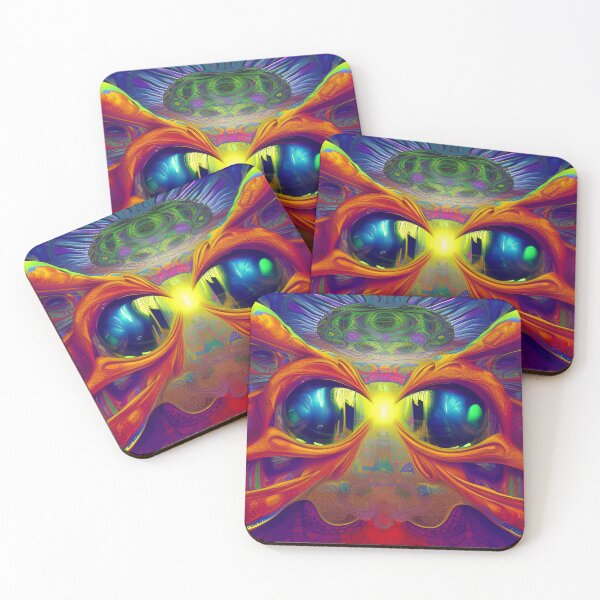 Artikelvorschau, Psychedelisches Bild Nr. 20 - Teil unserer psychedelischen Bildersammlung entworfen und verkauft von Psychedelic Psychos.