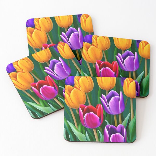 Item preview, Beautiful tulips flowers designed and sold by gramizzia.