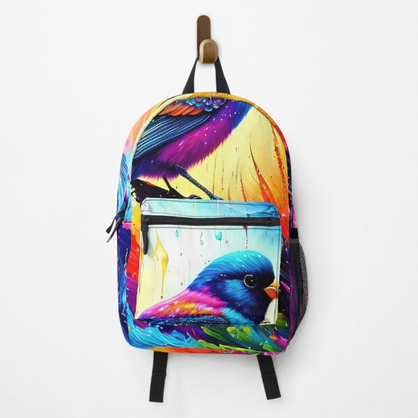 Item preview, Artistic colourful digital painting of a bird. designed and sold by Graphics By Craig.