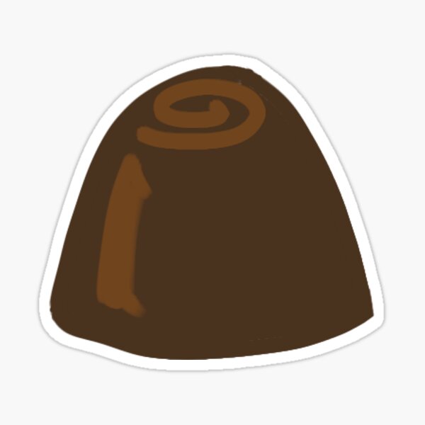 Christmas Sweeties Candies Chocolate Covered Cherry Sticker