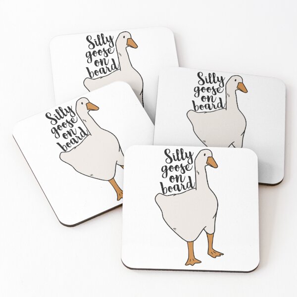 Item preview, Silly goose on board designed and sold by MoonNoa.
