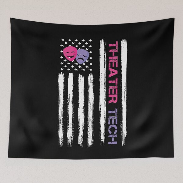 Item preview, Theater Tech American Flag  designed and sold by ARTZ84.