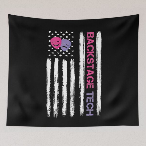 Item preview, Backstage Tech American Flag  designed and sold by ARTZ84.