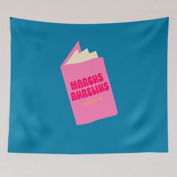 Item preview, Marcus Aurelius Stoic Book Sticker | Mediations designed and sold by stoicjimny.
