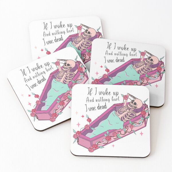 Item preview, If I Woke up And Nothing Hurt I was Dead designed and sold by LadyHustle.