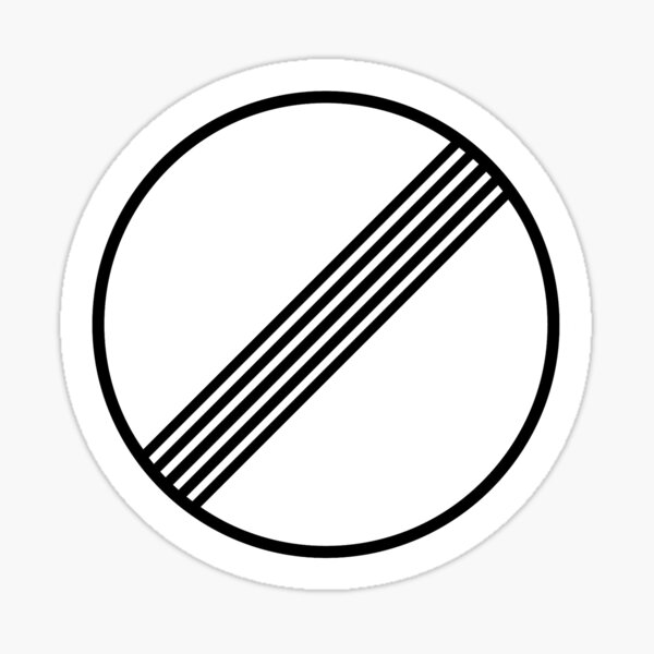 Item preview, Autobahn Unrestricted Speed Sign designed and sold by Designs by Kool Kat.