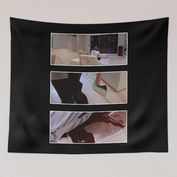 Item preview, 'Hey Paul' Scene American Psycho 3 Panel Digital Art designed and sold by Gogmagosh.