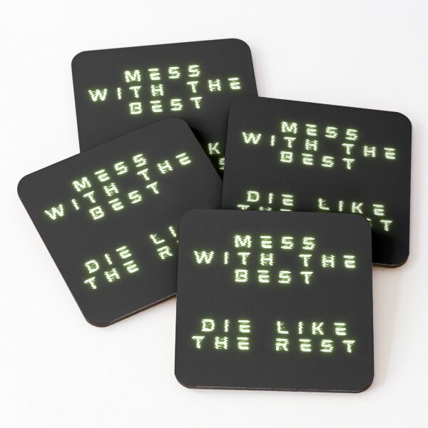Item preview, Mess With The Best Die Like The Rest designed and sold by DogStarGlow.