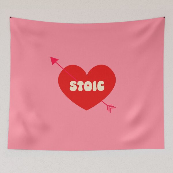 Item preview, Stoic Typography Love Heart with Arrow designed and sold by stoicjimny.