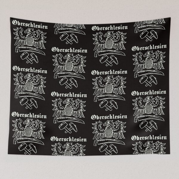 Item preview, Upper Silesia coat of arms with white lettering designed and sold by MDMDO.
